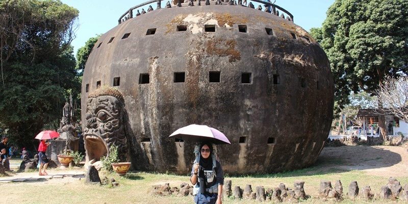 Thailand - Laos: Day 12 - Part 2 - Unique Architecture At  Buddha Park